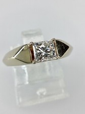 Diamant Princess cut 750/18K