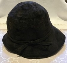 Klassischer brauner Filzhut für Damen ca. Gr. M Verkleiden Fasching Kostüm