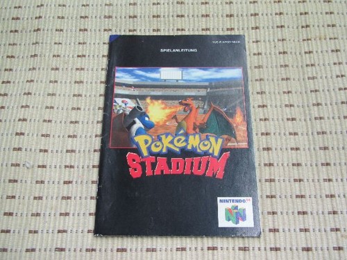 Pokemon stadium spielanleitung - pokemon,