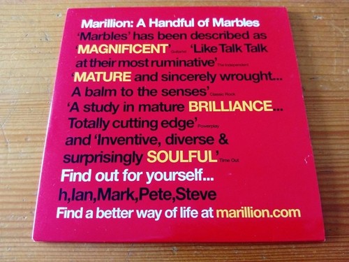 Marillion handful marbles - handful,