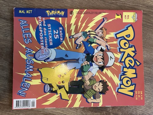 Pokémon heft mit originalen - mit,