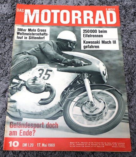 Das motorrad 1969 kawasaki - motorrad, 10/1969