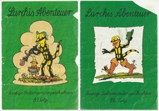 ✪ 2 x LURCHIS ABENTEUER: LUSTIGE SALAMANDERGESCHICHTEN #83+86 WERBE-COMICHEFT Z3
