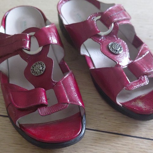 Waldläufer damen sandalen - sandalen, rot