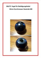 Original Bautz Oldtimer Traktor Schaltkugel Schalthebel Bagelit