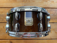Atemberaubende Gretsch USA Custom Snare Drum 14"x 6,5" - Square Badge - Modell 4153