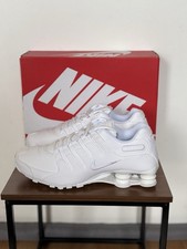 Nike Shox NZ Triple White 42