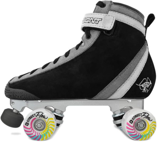 Parkstar black suede - black,