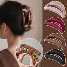 2er Weiche Flexible Silikon Haar Clip Krallen Frauen Haar Klaue Haar Zubehör Set