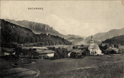 Sachrang aschau chiemgau - ak,