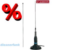 Albrecht ML 145 MAGNETFUßANTENNE CB Funk Antennen 145cm starker Magnet 300W TOP