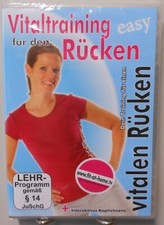 Rücken Training Fitness DVD Vitaltraining Easy Stabiles Rückgrat Bauch #T624