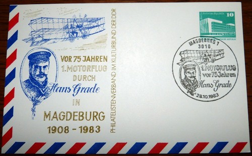 Karte magdeburg 1983 - karte,