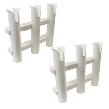 2x 3 Fach Angelrutenhalter