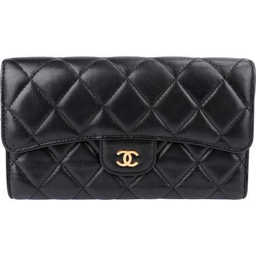 Chanel quilted lambskin - chanel,