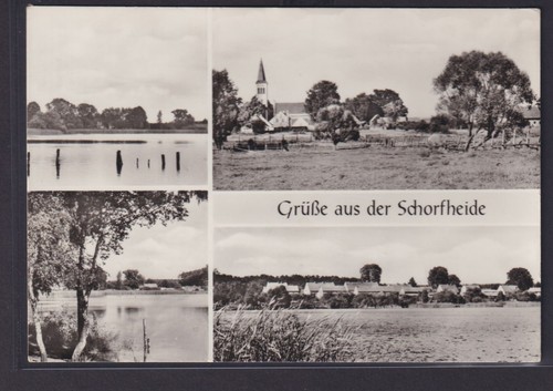 Ansichtskarte schorfheide - ansichtskarte,