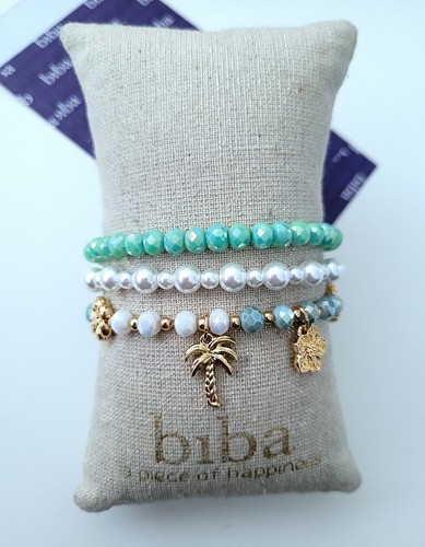 Biba 3er set kristall - set,