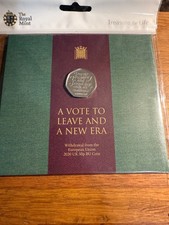 2020 BREXIT ROYAL MINT 50p