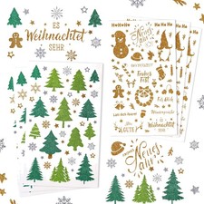 Vielseitige weihnachtssticker - vielseitige,