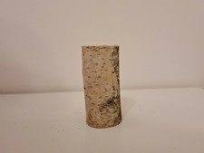 Birkenstamm H: 12,5 cm, Ø 4 - 6 cm | Deko | naturbelassen  Birkenast, Bastelholz