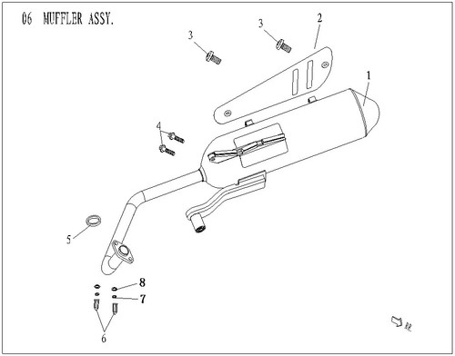 Sfm sachs auspufftopf - sfm,