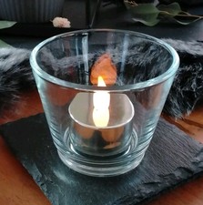 Teelichtgläser 7cm Maxi Teelicht Windlicht Kerzengläser Kerzen Halter Glas