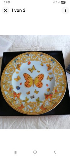 Versace rosenthal wandteller - versace,