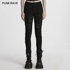 Punk rave women lack - rave, gothic