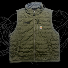 Olive-grüne Carhartt Weste