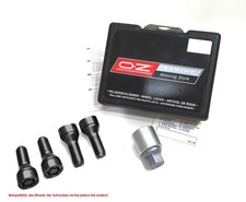 OZ Felgenschloss M14 x 1,25  x 28mm Kegelbund 60° SW17 schwarz N1EB