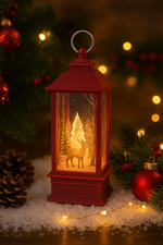 Weihnachts LED Laterne Deko