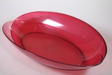 Tupperware Eleganzia Servierschale Obstschale Schmetterling rot