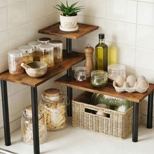 Eckregal Küche 3 Ebenen