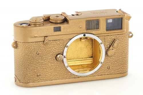 Leica gold painted - painted, /