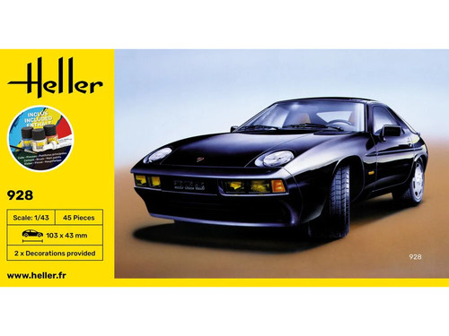 Heller porsche 928 starter - -,