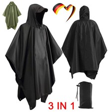XXL Regencape Regenponcho Regenjacke Regenschutz Fahrrad Nässeschutz Cape Unisex