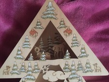 Lumida X Mas LED Beleuchteter Holztannenbaum