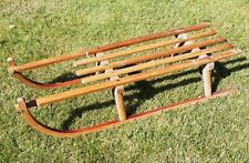 Alter Hornschlitten Holzschlitten  Vintage , Rodelschlitten 