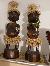 afrikanische Figuren Teakholz