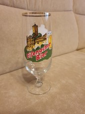 Altes DDR Bierglas Eisenacher Bier Tulpe "WARTBURG EISENACH" ca.0,25 l