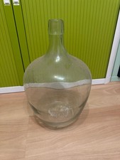 Glasballon Gärballon Weinballon Flasche antik ca. 39 cm hoch