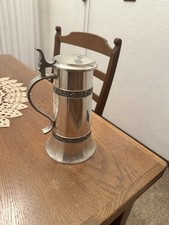 Zinn Konvolut Geschirr Kanne Vintage