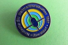 Ski Weltmeisterschaft Oberstdorf    Sport    Anstecknadel     Abzeichen D: 25 mm
