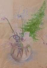 Will Schwarz Blumenstillleben