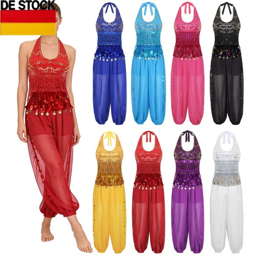 Damen bauchtanz kostüm crop - bauchtanz,