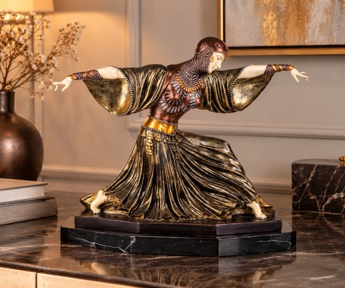 Bronzeskulptur art déco - bronzeskulptur,