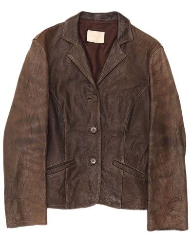 Barone damen knopf leder - barone,