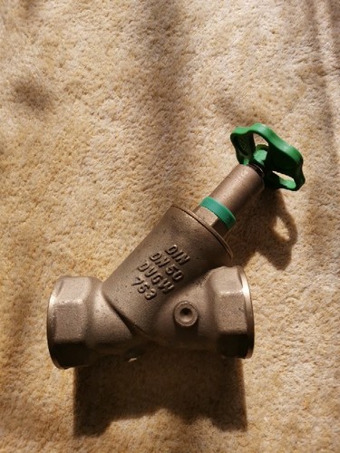 Schrägsitzventil zoll dn - 2,