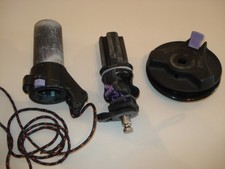 Mastfuß, Mastbolzen , ältere Fanatic  mit Mastschiene,   3 teilig, kompatibel