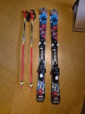Ski Salomon 110 cm mit Stöcken Kinderski